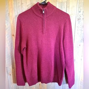 Men's Small Sonoma Half Zip Sweater